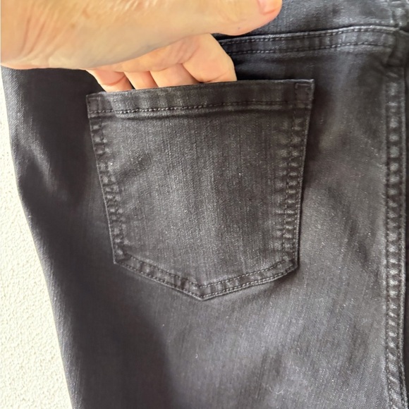 Torrid Black Skinny Stretch Jeans Size 18T Stretch Goth Moto Bikercore - Picture 5 of 14